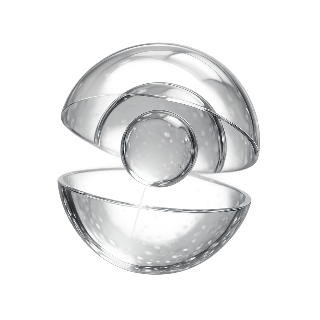 Type III glass beads