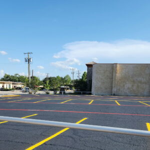 DFW commercial lot seal coating